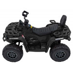 Elektrická Štvorkolka - Can-Am Outlander - čierna